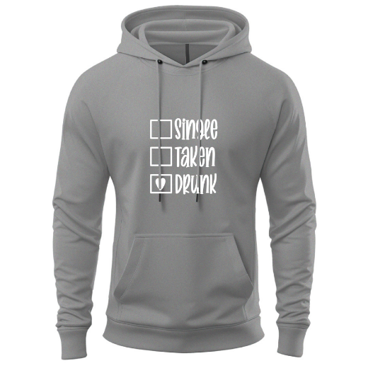 Εικόνα της Φούτερ με τύπωμα "Drunk"  