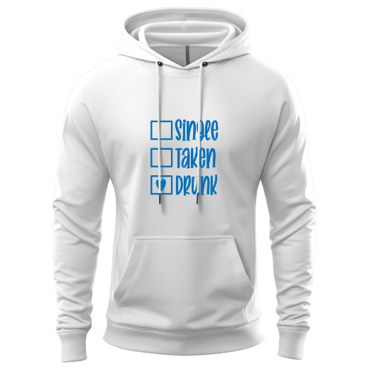 Εικόνα της Φούτερ με τύπωμα "Drunk"  