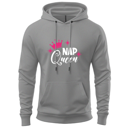 Εικόνα της Φούτερ με τύπωμα  "Nap Queen"   