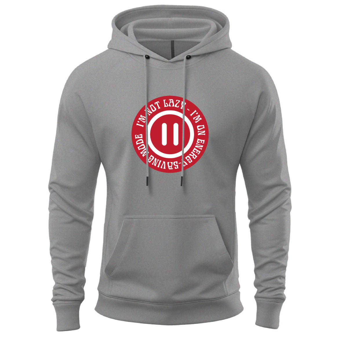 Εικόνα της Φούτερ με τύπωμα  "I'm not lazy" 