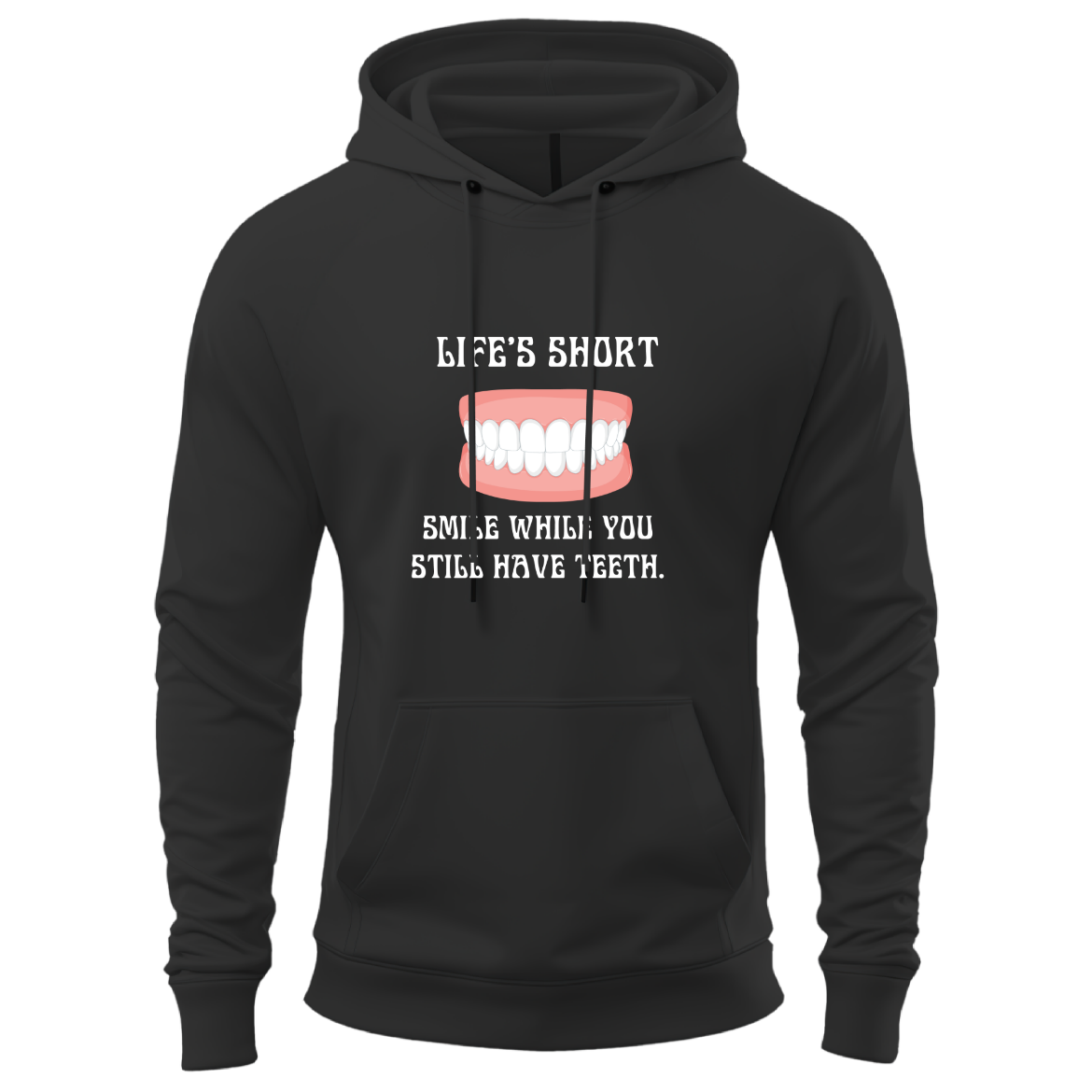 Εικόνα της Φούτερ με τύπωμα  "Smile" 