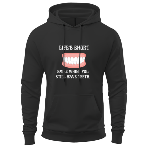 Εικόνα της Φούτερ με τύπωμα  "Smile" 