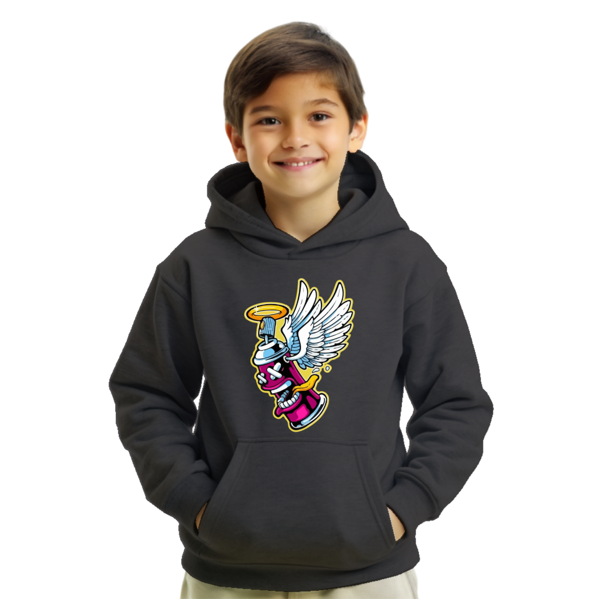 Εικόνα της Φούτερ με τύπωμα  "Graffiti"  