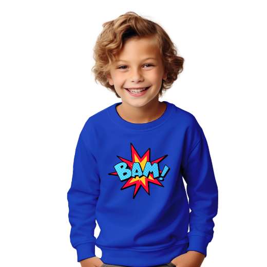 Εικόνα της Φούτερ με τύπωμα  "Bam"  