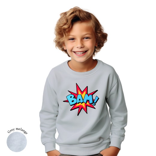 Εικόνα της Φούτερ με τύπωμα  "Bam"  