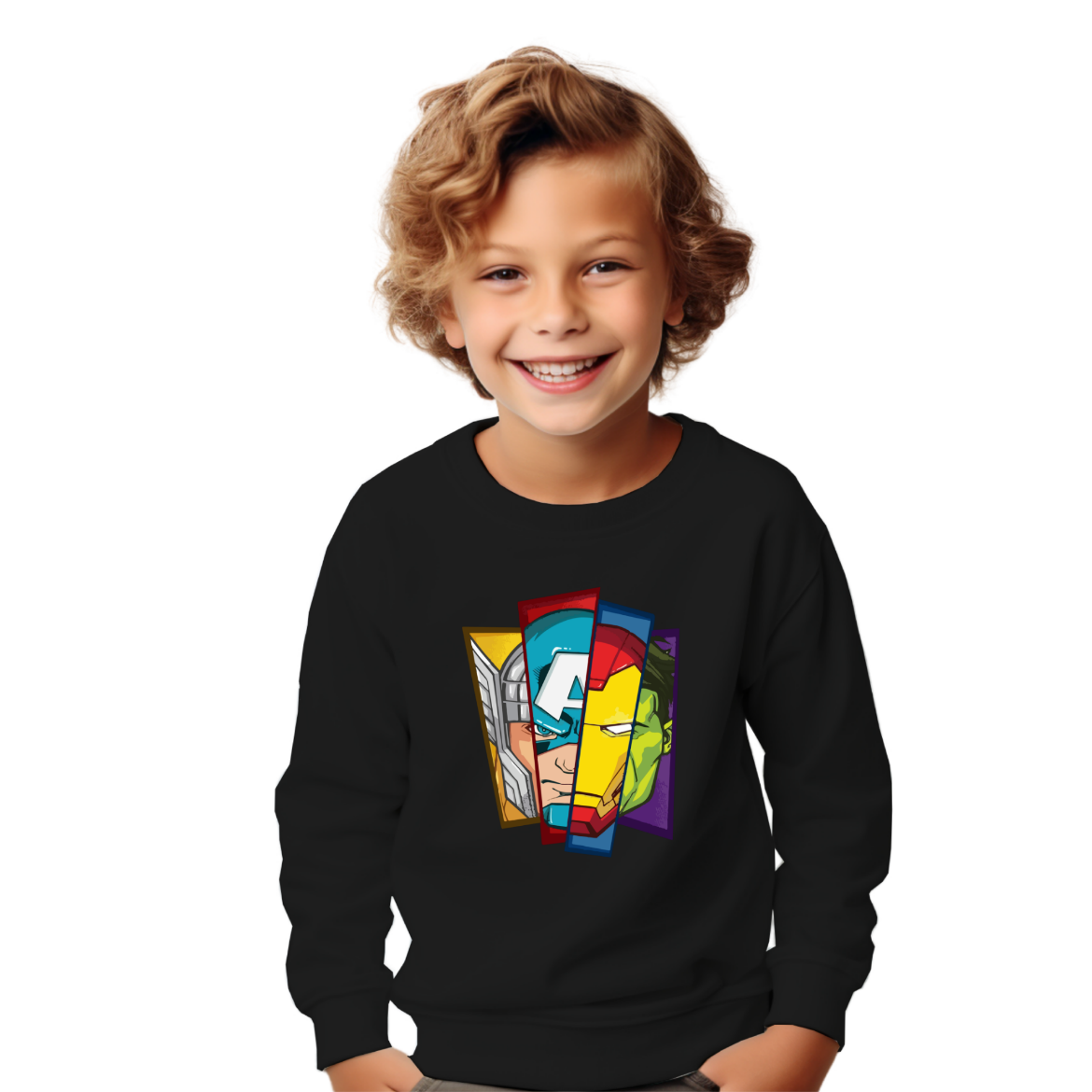 Εικόνα της Φούτερ με τύπωμα  "Marvel"