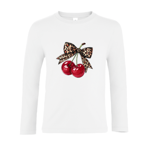 Εικόνα της Παιδικό t-shirt με τύπωμα  "Cherry" 