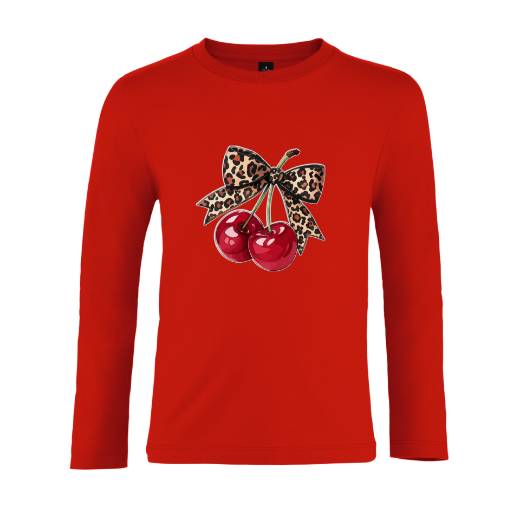 Εικόνα της Παιδικό t-shirt με τύπωμα  "Cherry" 