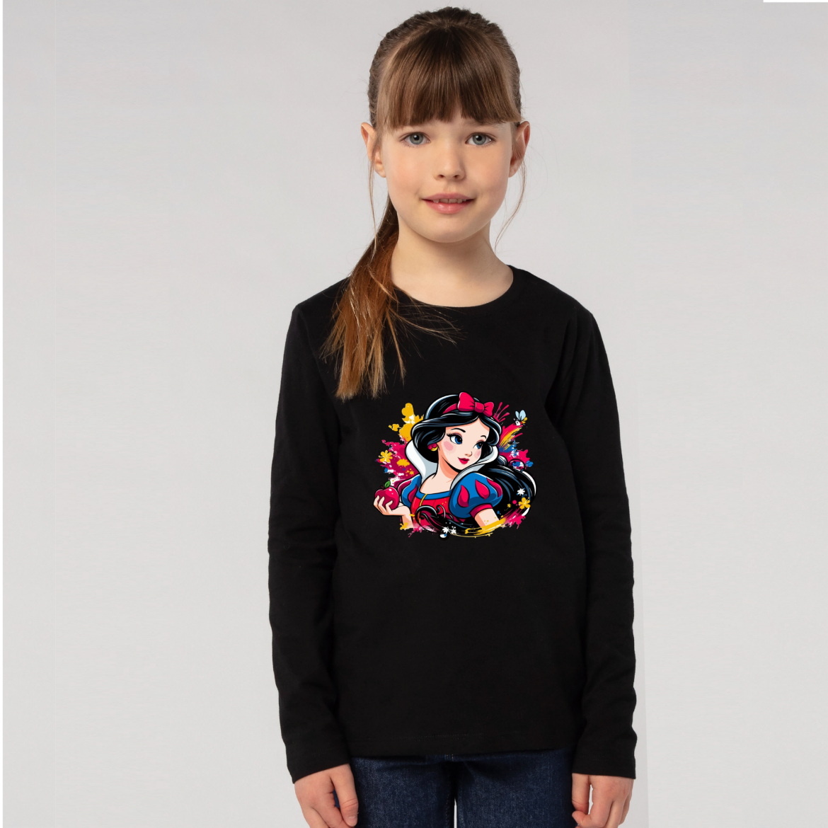 Εικόνα της Παιδικό t-shirt με τύπωμα  "Snow White" 