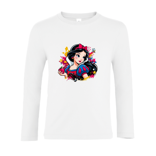 Εικόνα της Παιδικό t-shirt με τύπωμα  "Snow White" 