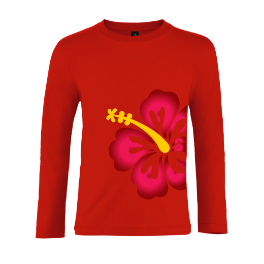 Εικόνα της Παιδικό t-shirt με τύπωμα  "Tropical Flower" 