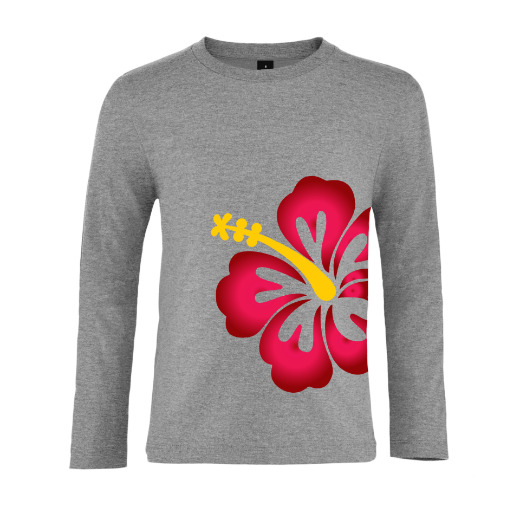 Εικόνα της Παιδικό t-shirt με τύπωμα  "Tropical Flower" 