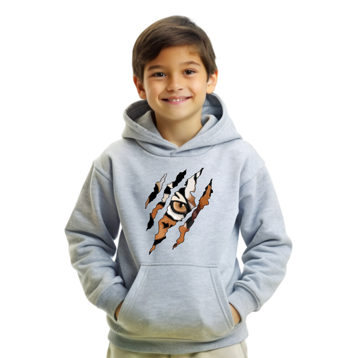 Εικόνα της Φούτερ με τύπωμα  "Tiger" 