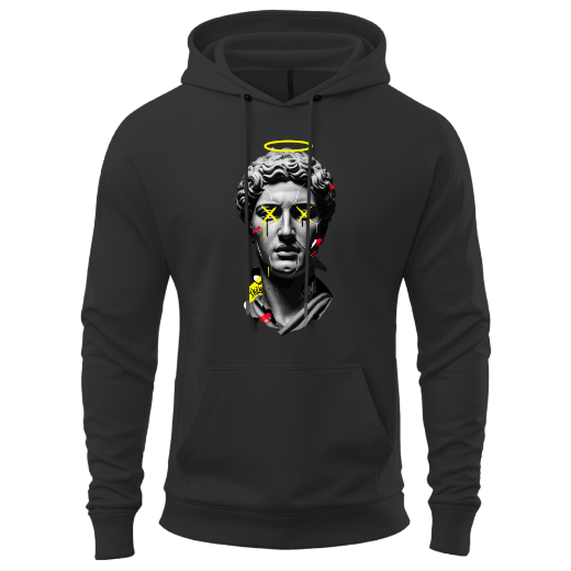 Εικόνα της Φούτερ με τύπωμα   "Statue"   