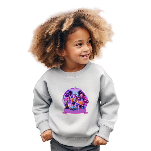 Εικόνα της Φούτερ με τύπωμα  "Huntrix"   