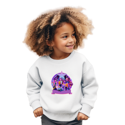 Εικόνα της Φούτερ με τύπωμα  "Huntrix"   