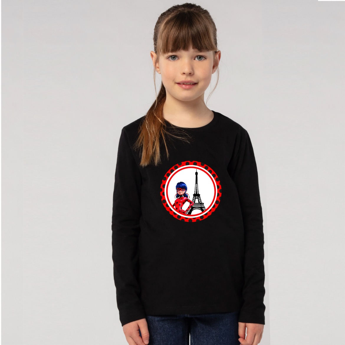 Εικόνα της Παιδικό t-shirt με τύπωμα  "Ladybug"  