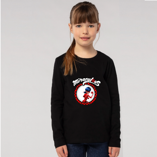 Εικόνα της Παιδικό t-shirt με τύπωμα  "Miraculous"
