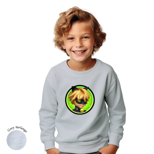 Εικόνα της Φούτερ με τύπωμα  "Cat Noir"  