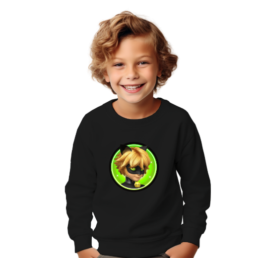 Εικόνα της Φούτερ με τύπωμα  "Cat Noir"  