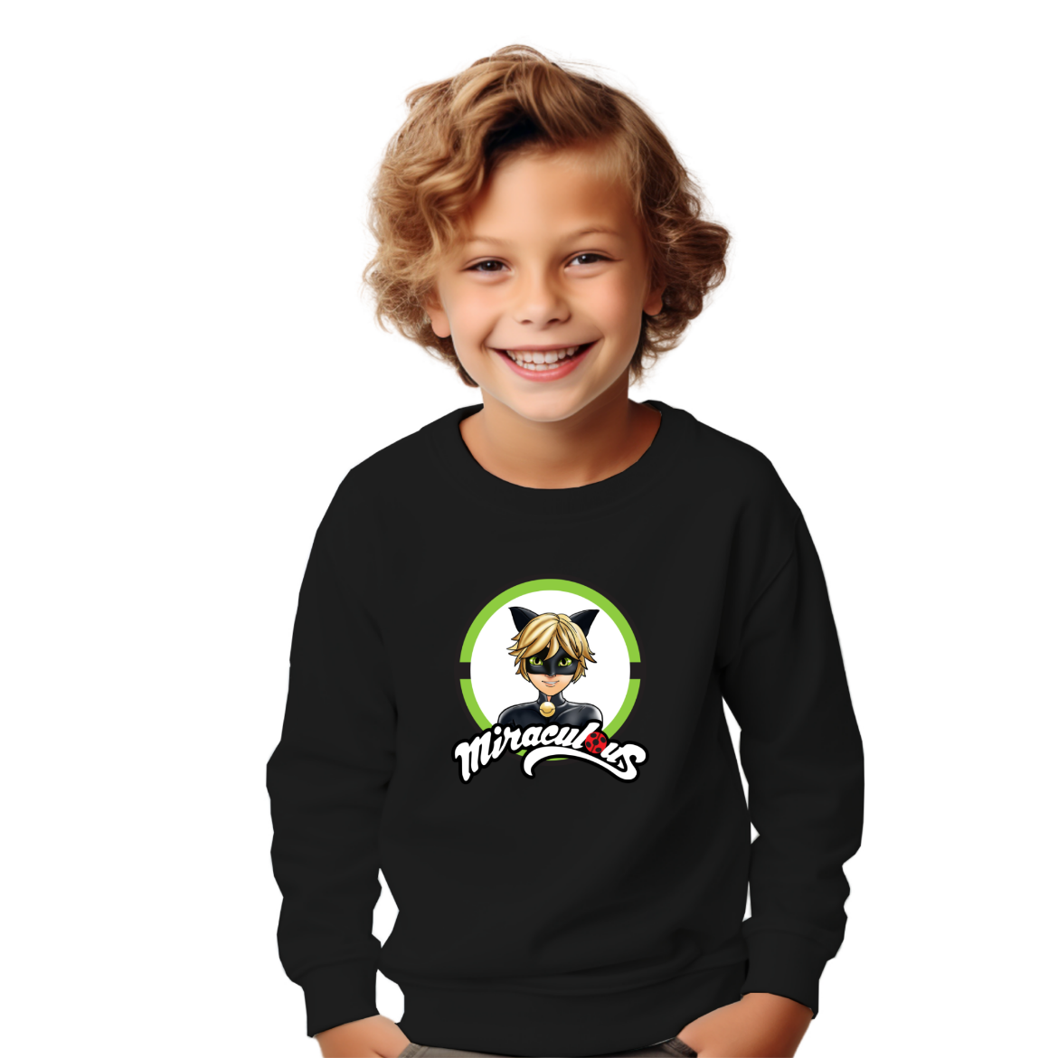 Εικόνα της Φούτερ με τύπωμα  "Cat Noir" 