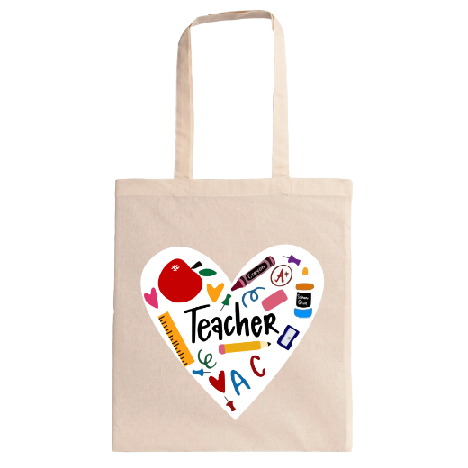 Εικόνα της Τσάντα πολλαπλών χρήσεων με τύπωμα  "Teacher"    