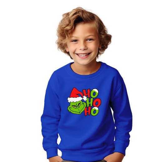 Εικόνα της Φούτερ με τύπωμα  "Grinch" 