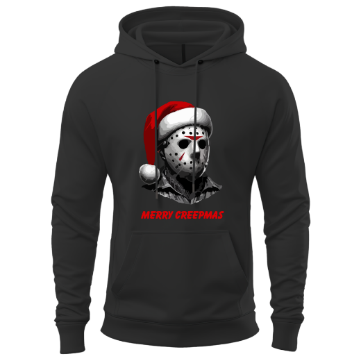 Εικόνα της Φούτερ με τύπωμα   "Merry Creepmas"    