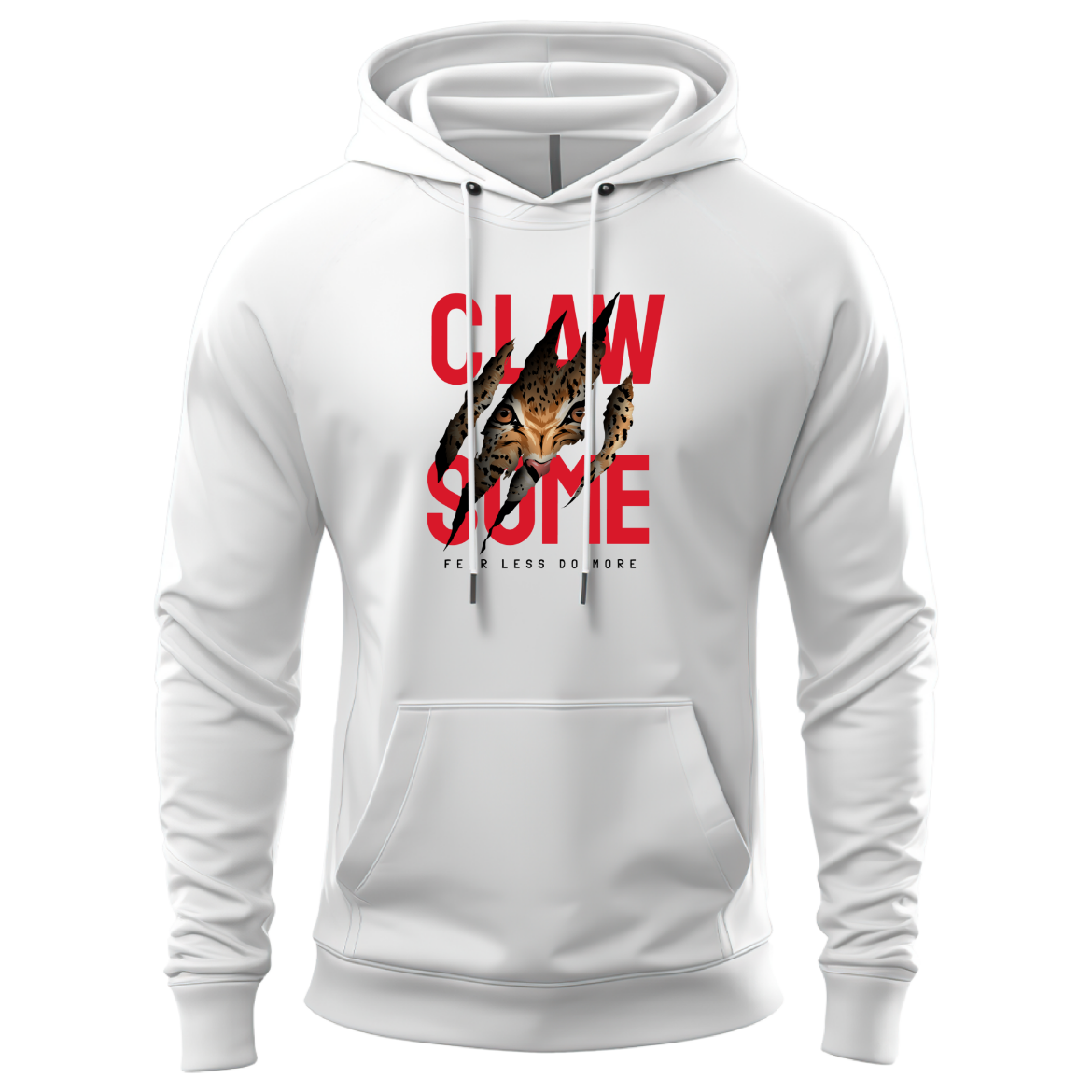 Εικόνα της Φούτερ με τύπωμα   "Clawsome"    