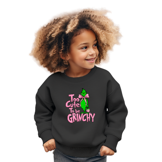 Εικόνα της Φούτερ με τύπωμα    "Grinch"  