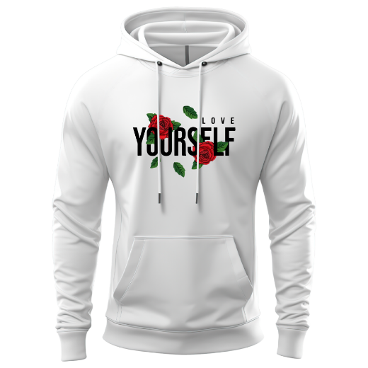 Εικόνα της Φούτερ με τύπωμα  "Love Yourself" 