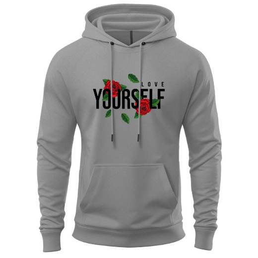 Εικόνα της Φούτερ με τύπωμα  "Love Yourself" 