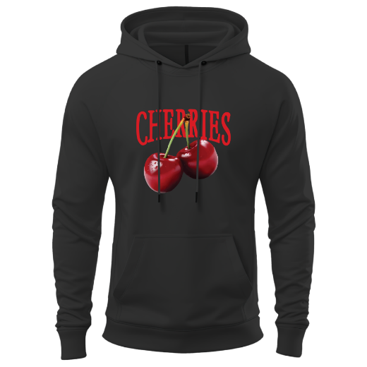 Εικόνα της Φούτερ με τύπωμα  "Cherries"   