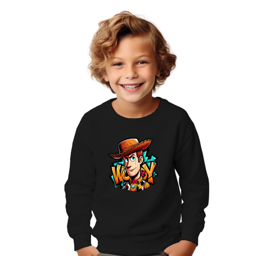 Εικόνα της Φούτερ με τύπωμα  "Woody" 