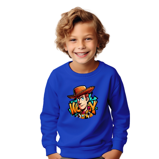 Εικόνα της Φούτερ με τύπωμα  "Woody" 