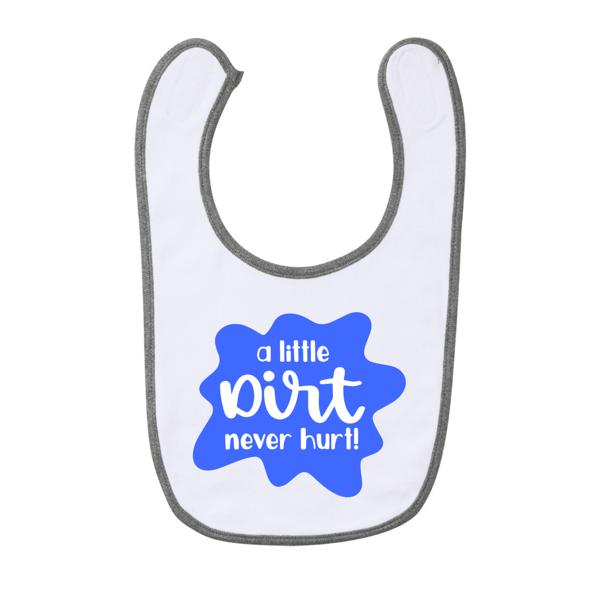 Εικόνα της Παιδική σαλιάρα με τύπωμα  "Dirt" 