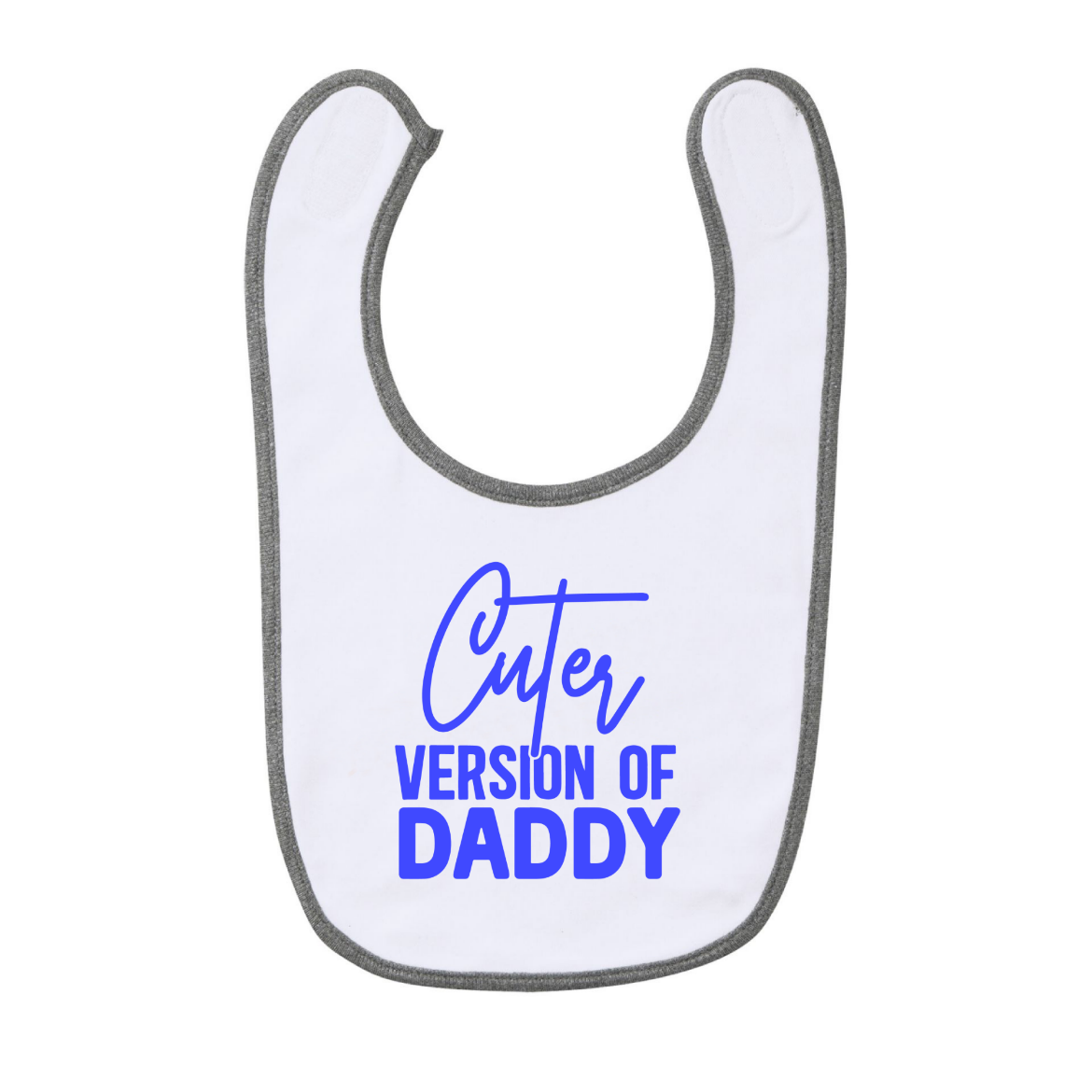 Εικόνα της Παιδική σαλιάρα με τύπωμα   "Cuter daddys version"