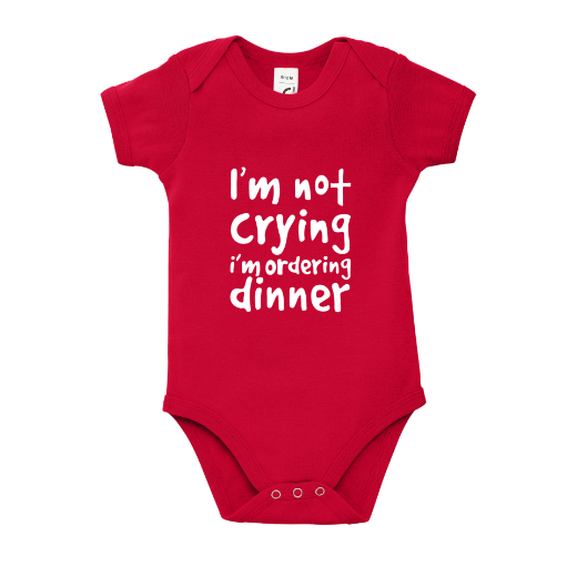 Εικόνα της Φορμάκι μωρού με τύπωμα  "Ordering Diner"  