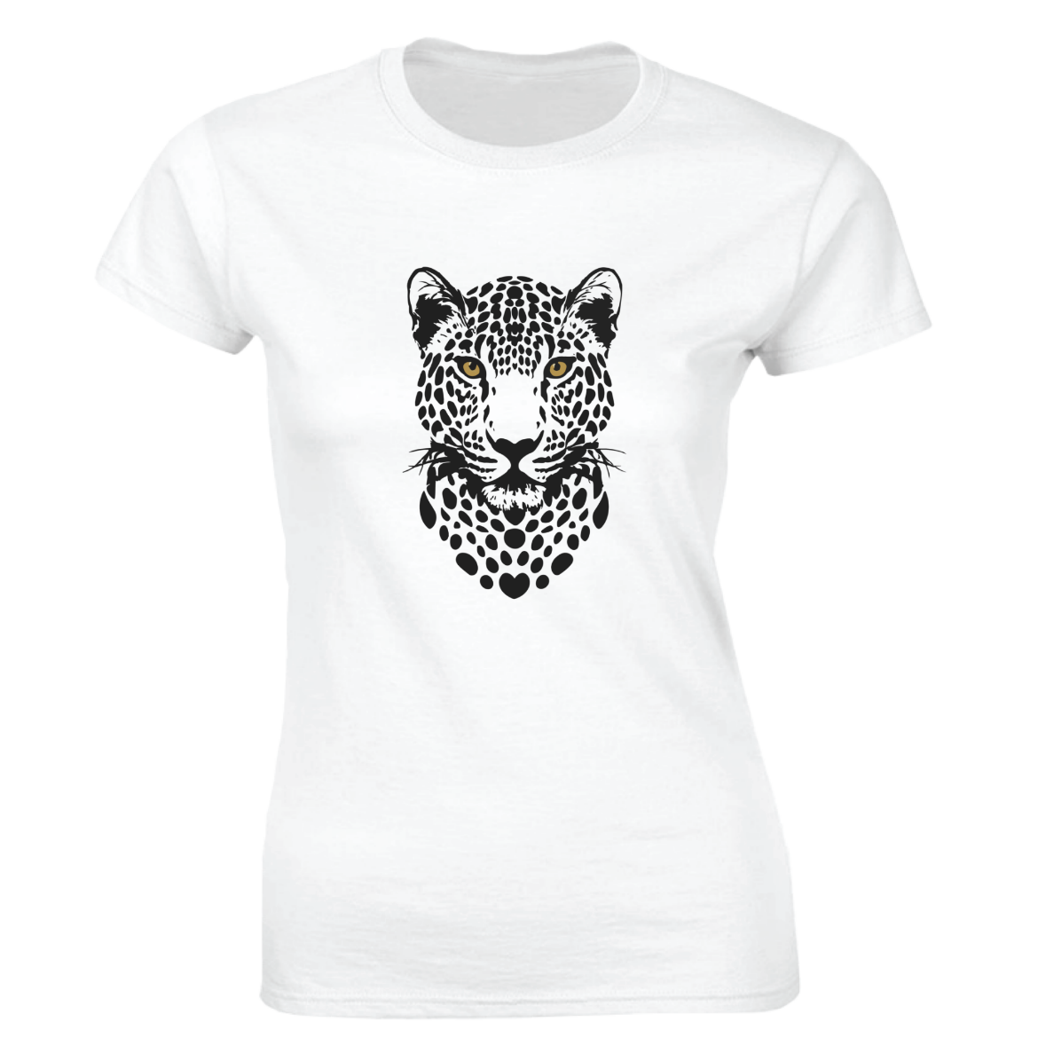 Εικόνα της Γυναικείο T-shirt με τύπωμα  "Tiger"