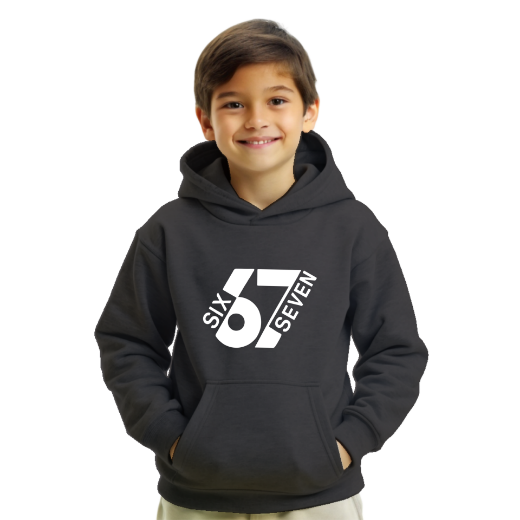 Εικόνα της Φούτερ με τύπωμα  "Six-Seven" 