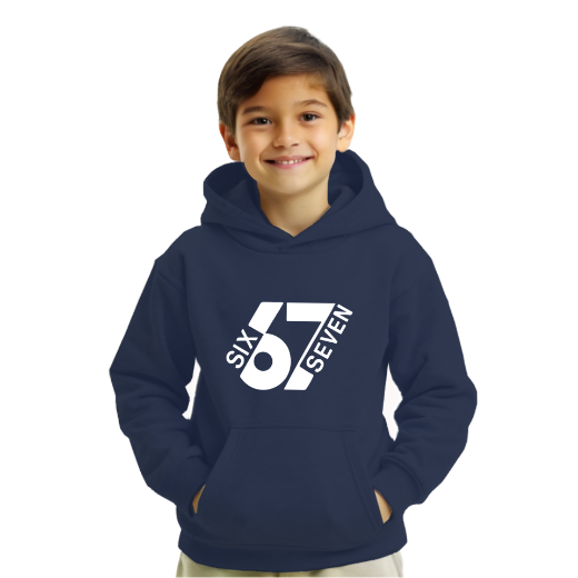 Εικόνα της Φούτερ με τύπωμα  "Six-Seven" 