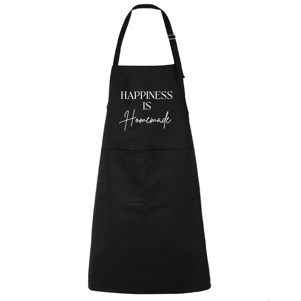 Εικόνα της Ποδιά μαγειρικής με τύπωμα  "Happiness Is Homemade" 