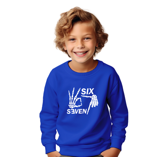 Εικόνα της Φούτερ με τύπωμα  "Six-Seven"