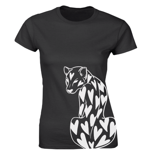 Εικόνα της Γυναικείο T-shirt με τύπωμα  "Tiger"