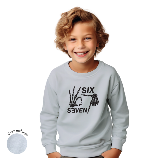 Εικόνα της Φούτερ με τύπωμα  "Six-Seven"